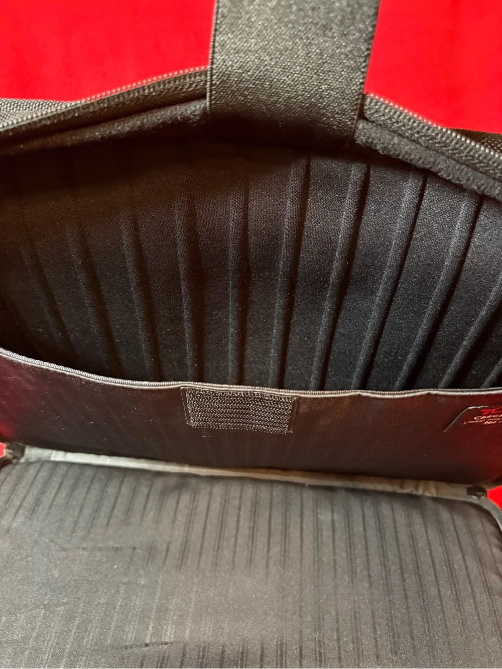 TUMI Alpha T-Pass TSA Checkpoint  Friendly Laptop Bag Black Ballistic Nylon